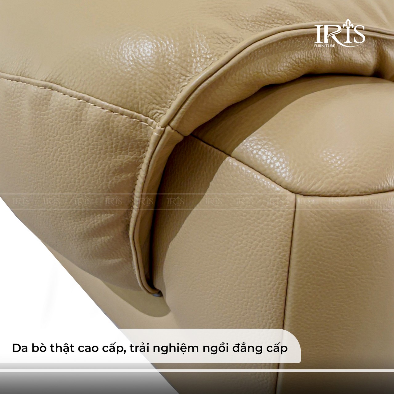 Sofa Da Thật Cao Cấp Aurelio 9 Sofa Aurelio với chất liệu da bò Ý full grain cao cấp cho trải nghiệm đẳng cấp