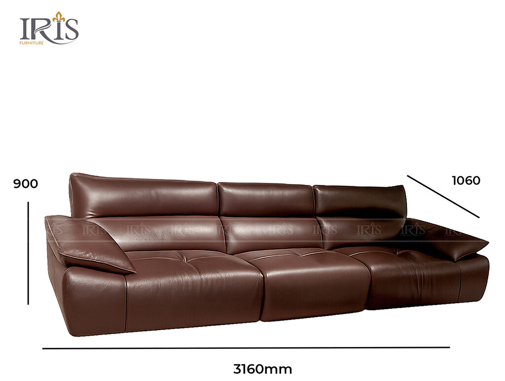 sofa Daniels với kích thích lớn thích hợp cho không gian phòng khách