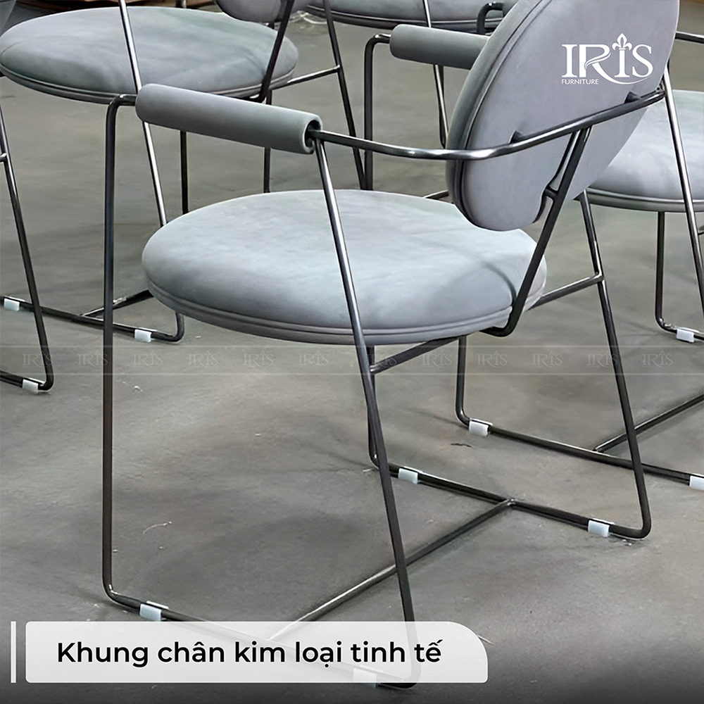 Khung ghế cách điệu chắc chắn 