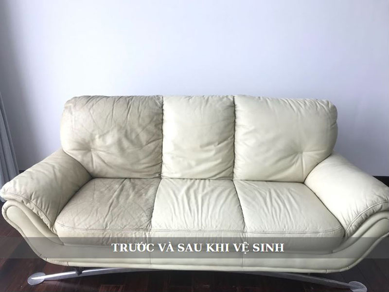 Quy trình và cách đánh bóng ghế sofa tại nhà hiệu quả 10 Ghế sofa trước và sau khi thực hiện quy trình đánh bóng