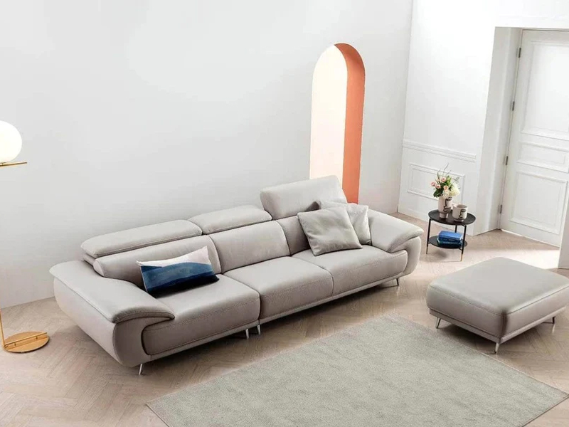 Kích thước bàn ghế phòng khách tiêu chuẩn 2025 9 Phong cách tối giản ưu tiên sự gọn gàng, thanh lịch
