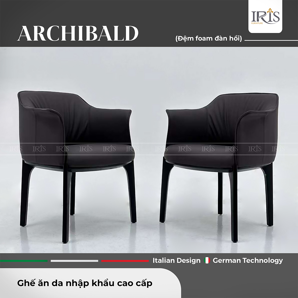 Ghế ăn ARCHIBALD cao cấp – Thiết kế sang trọng, tinh xảo