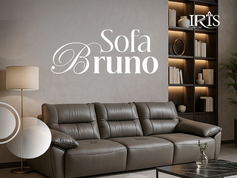 Cách chọn màu sofa phù hợp cho gia chủ mới nhất 2025 31 Chọn sofa Bruno bằng da để đảm bảo độ bền