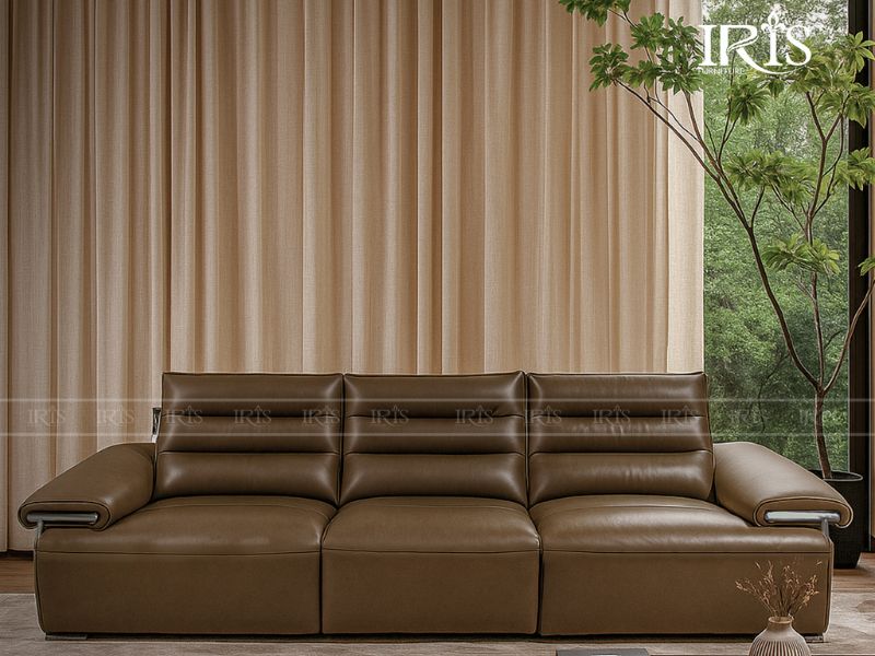 Cách chọn màu sofa phù hợp cho gia chủ mới nhất 2025 29 Mệnh Thổ nên chọn sofa da nâu