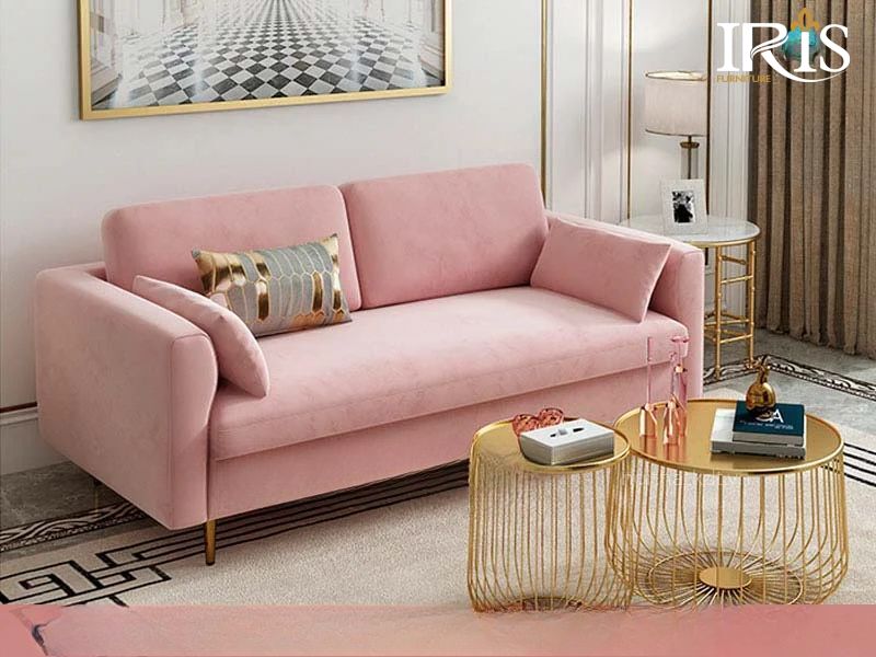 Cách chọn màu sofa phù hợp cho gia chủ mới nhất 2025 40 Sofa hồng nữ tính cho phụ nữ