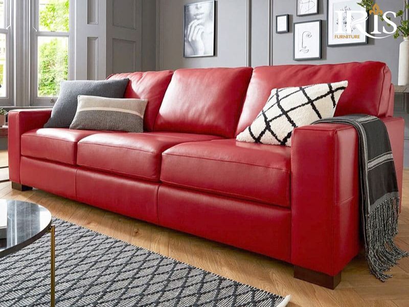 Cách chọn màu sofa phù hợp cho gia chủ mới nhất 2025 28 Sofa màu đỏ cho gia chủ mệnh hỏa