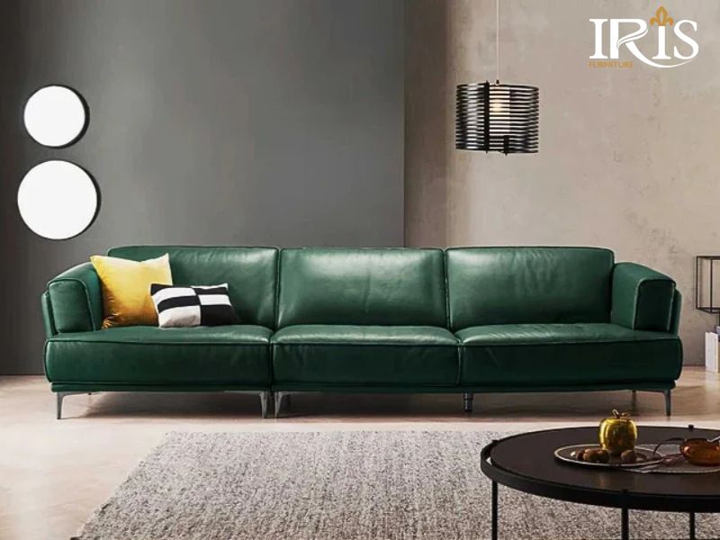 Cách chọn màu sofa phù hợp cho gia chủ mới nhất 2025 37 Sofa màu xanh lá độc đáo