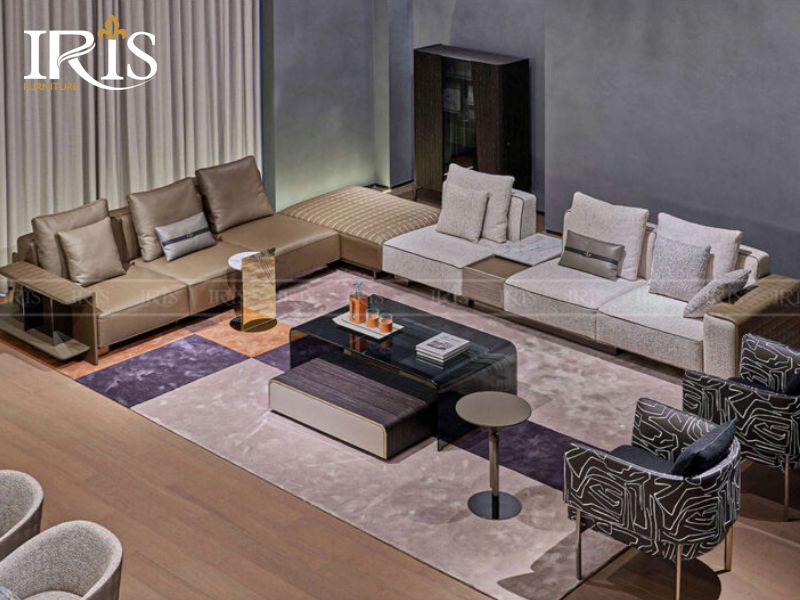 Bảng kích thước ghế sofa 3 chỗ tiêu chuẩn hiện nay 12 Sofa Mattia Casa – siêu phẩm cao cấp kết hợp chất liệu Ý và công nghệ Đức, chuẩn đẳng cấp biệt thự sang trọng.