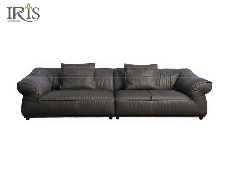 Cách chọn kích thước sofa chữ I phù hợp với không gian sống 10 Kích thước sofa chữ I 4 chỗ