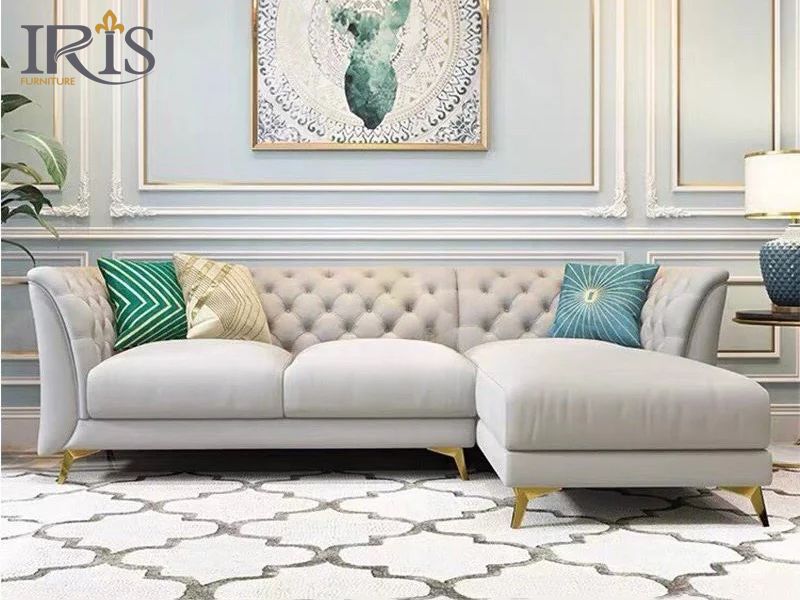 Top mẫu sofa tân cổ điển cao cấp cho phòng khách đẳng cấp 2025 8 Sofa đơn phong cách Minimalism tại IRIS