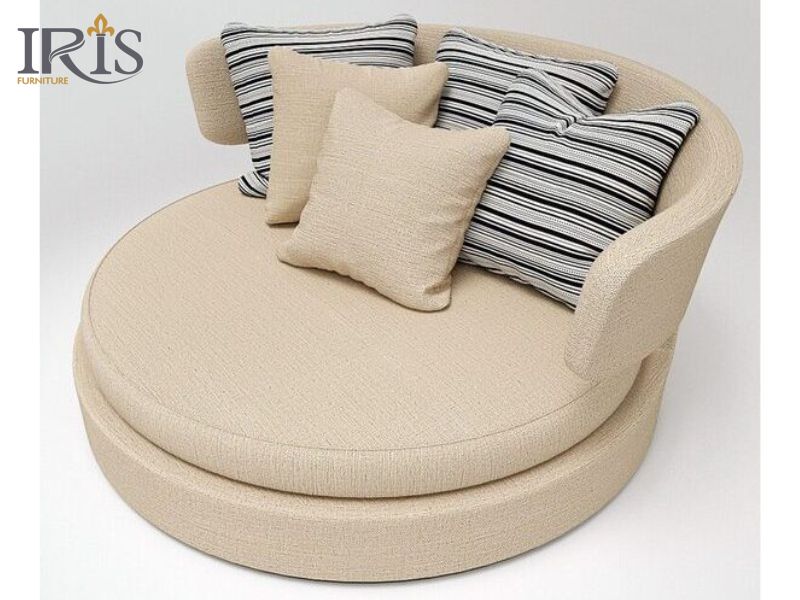 +30 mẫu ghế sofa tròn cao cấp, hiện đại cho mọi không gian 10 Sofa tròn phong cách hiện đại, nhỏ gọn