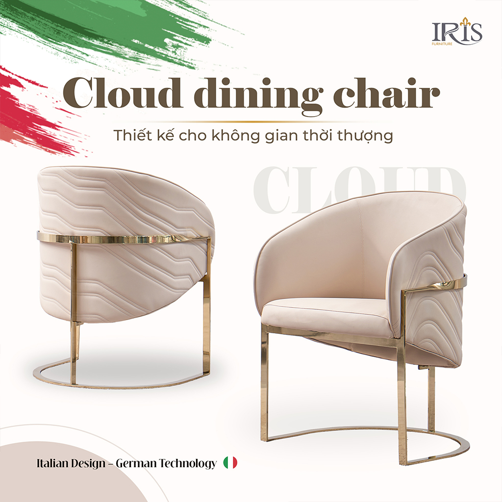 Ghế Cloud thiết kế mang đậm dấu ấn Italy