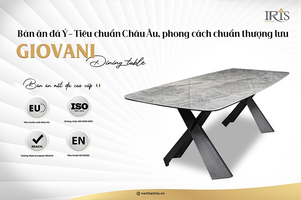 Bàn ăn sang trọng và thoải mái trong mọi bữa ăn