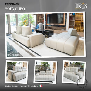 Dự án may đo: Sofa Cubo chuẩn Âu